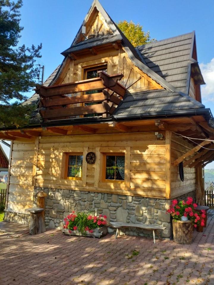 Goralski Domek Z Kominkiem - Highlander Wooden House Murzasichle Exteriér fotografie