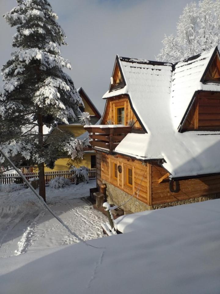Goralski Domek Z Kominkiem - Highlander Wooden House Murzasichle Exteriér fotografie